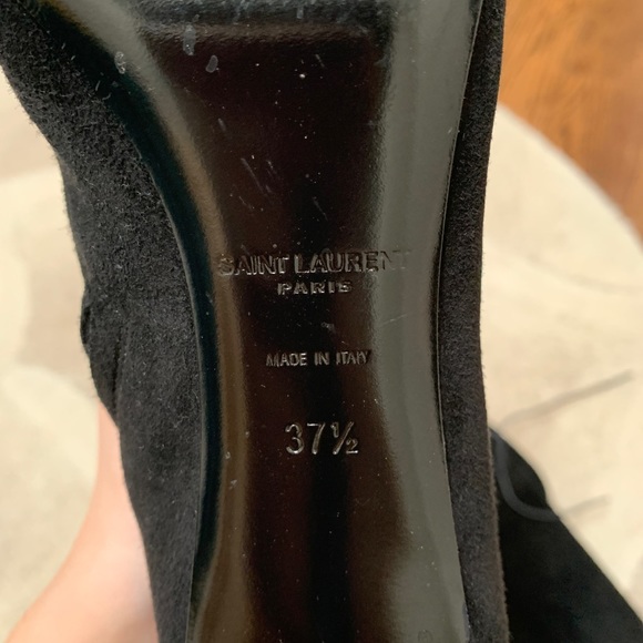 Authentic Saint Laurent Suede boots - Picture 4 of 6